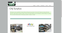 Desktop Screenshot of cnjsurplus.net